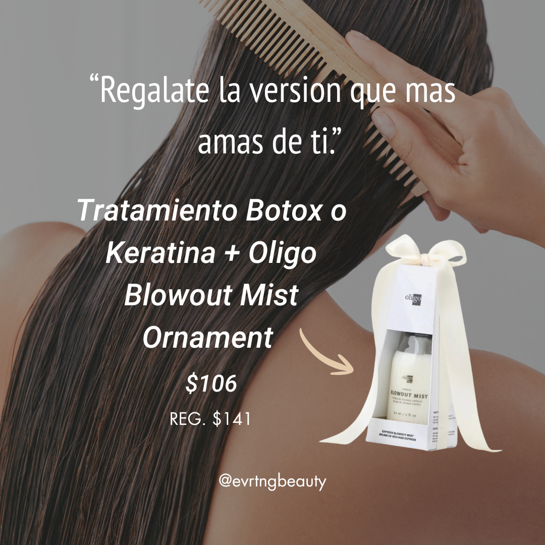 Tratamiento Anti-frizz + Oligo Blowout Mist