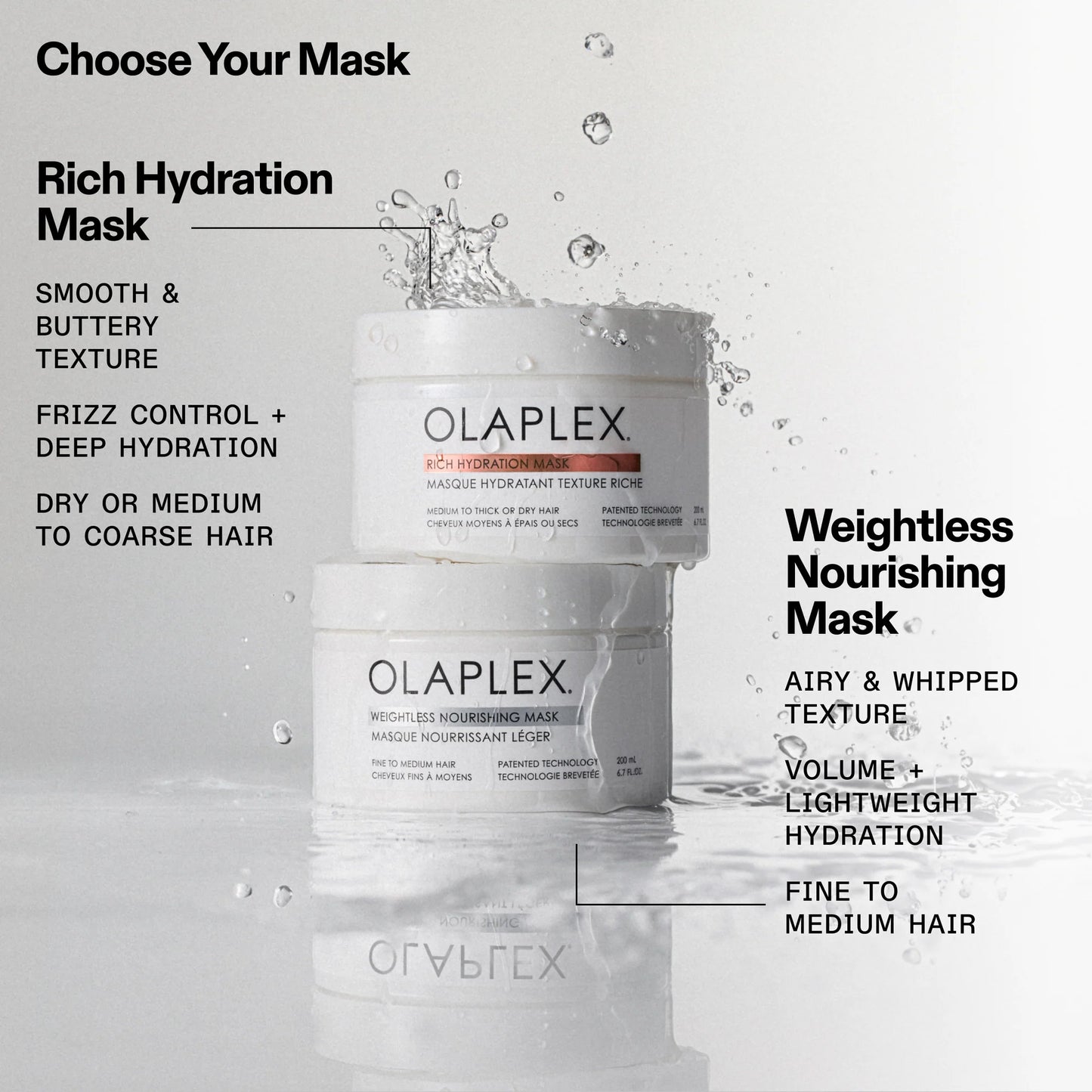 Olaplex weightless nourishing mask