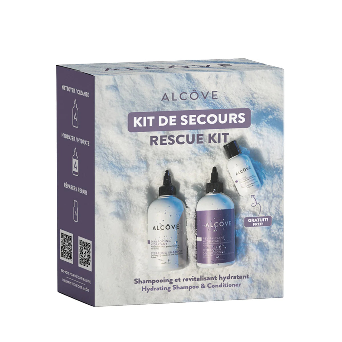 Alcôve Holiday Rescue Hydrating Kit