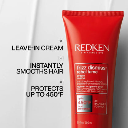 Redken Frizz Dismiss Tame Heat Protective Leave-in Cream