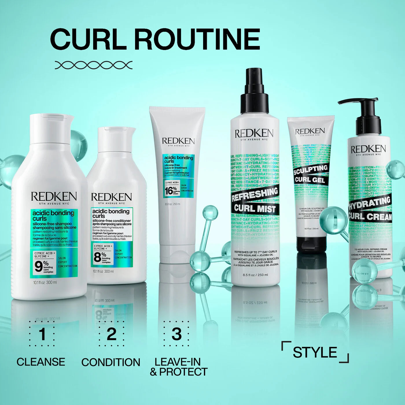 Redken Acidic Bonding Curls Silicone Free Leave-in Treatment