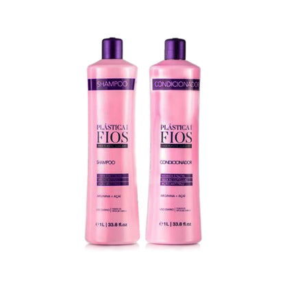 Plastica Dos Fios Shampoo and Conditioner Duo Litro