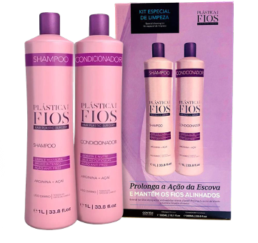 Plastica Dos Fios Shampoo and Conditioner Duo Litro